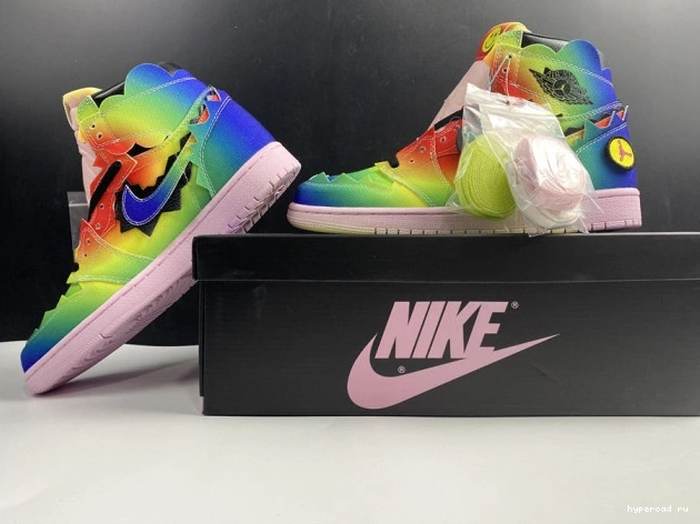 OG HIGH JORDAN BALVIN J X DC3481-900 1 AIR 0806